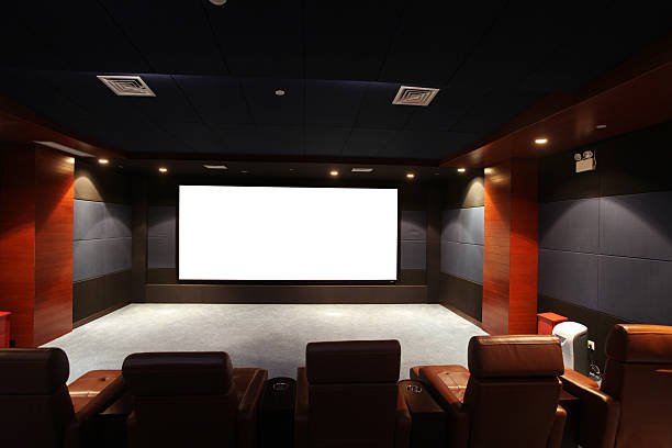 Empty cinema auditorium