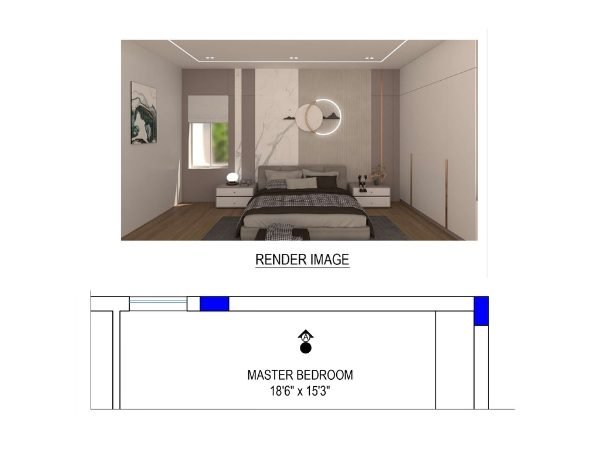 3D Design Bedroom